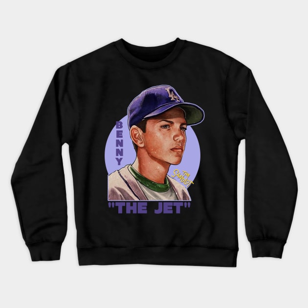 The Jet - Sandlot Crewneck Sweatshirt by GW ART Ilustration